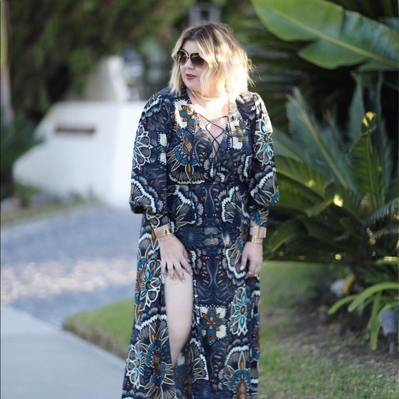 H&M Patterned Maxi Drees - Picture 7 of 8